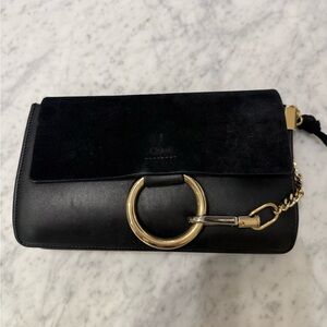 cholé black and gold bag